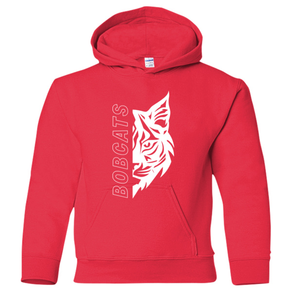 Broadmor Hoodie Youth Red Thumbnail